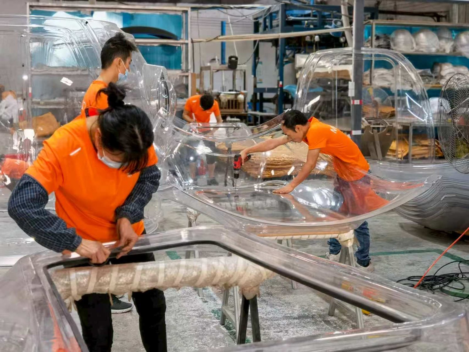 Transparent Boat Factory Photos2