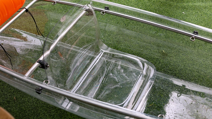 transparent seat